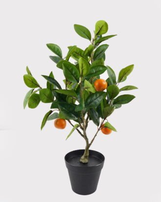 Artificial Table Plants 32*32*50cm Orange tree in PP pot GS-29824061 2024Dec YeahFlower is one of Chinese leading OEM manufacturers and exporters , supplying the silk flowers, wholesale artificial trees