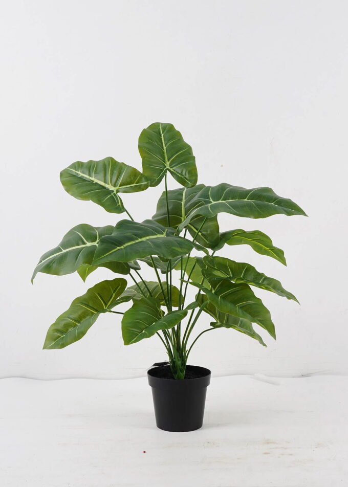 Artificial Table Plants 50*50*52cm Taro in PP pot GS-03324044 2024Dec YeahFlower is one of Chinese leading OEM manufacturers and exporters , supplying the silk flowers, wholesale artificial trees