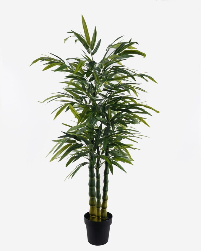 Artificial Tree 70*20*150cm Bamboo  *3 in PP pot/475 lvs GS-30424073 2024Dec YeahFlower is one of Chinese leading OEM manufacturers and exporters , supplying the silk flowers, wholesale artificial trees