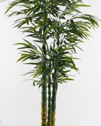 Artificial Tree 80*40*210cm Bamboo  *3 in PP pot/750 lvs GS-30424071 2024Dec YeahFlower is one of Chinese leading OEM manufacturers and exporters , supplying the silk flowers, wholesale artificial trees