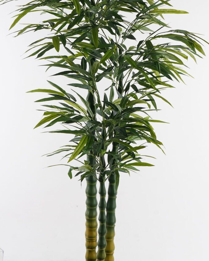 Artificial Tree 80*40*210cm Bamboo  *3 in PP pot/750 lvs GS-30424071 2024Dec YeahFlower is one of Chinese leading OEM manufacturers and exporters , supplying the silk flowers, wholesale artificial trees