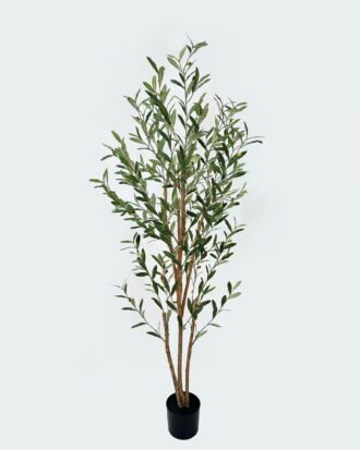 Artificial Tree 60*53*150cm Olive  tree *3 in PP pot/480 lvs GS-59524061 2025Jan YeahFlower is one of Chinese leading OEM manufacturers and exporters , supplying the silk flowers, wholesale artificial trees