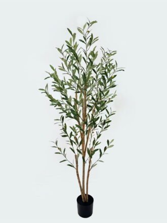 Artificial Tree 55*47*120cm Olive tree *3 in PP pot/320 lvs GS-59524062 2025Jan 3,000+ sqm showroom with thousands of artificial flowers, plants & trees ready for global sourcing.