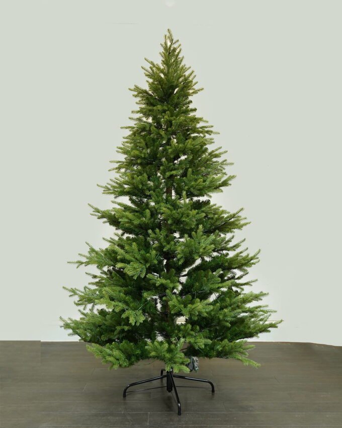 Artificial Tree 140*140*210cm PE mixed pvc tree with metal stand and warm white mini LED lights GS-77224006CT-KD 2025Feb YeahFlower is one of Chinese leading OEM manufacturers and exporters , supplying the silk flowers, wholesale artificial trees