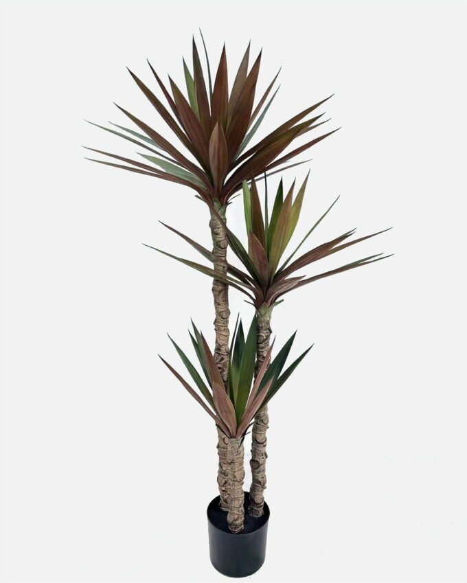 Artificial Tree 60*27*120cm Yucca phoenivosa *3 in PP pot/68 lvs GS-59524054 2025Jan YeahFlower is one of Chinese leading OEM manufacturers and exporters , supplying the silk flowers, wholesale artificial trees