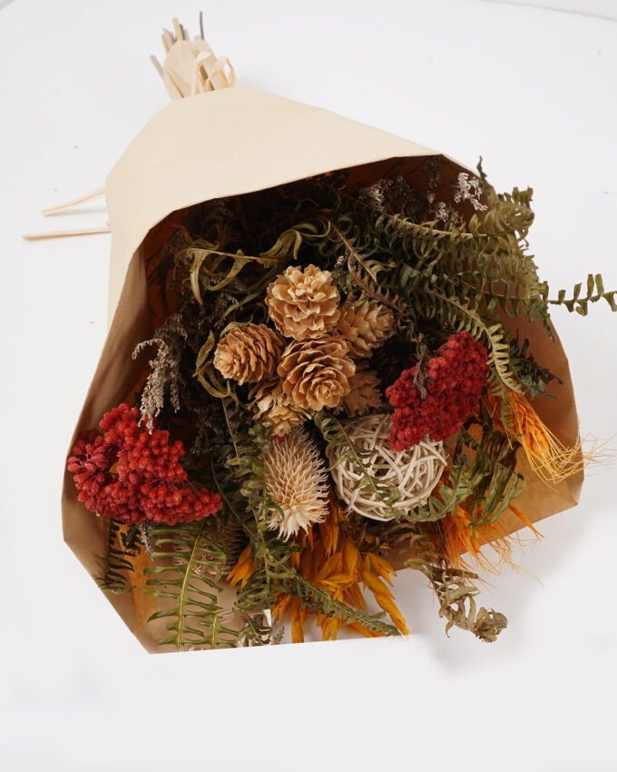 Dried Flowers 50cm Dried flower bundle GS-56624076 2025Jan YeahFlower is one of Chinese leading OEM manufacturers and exporters , supplying the silk flowers, wholesale artificial trees