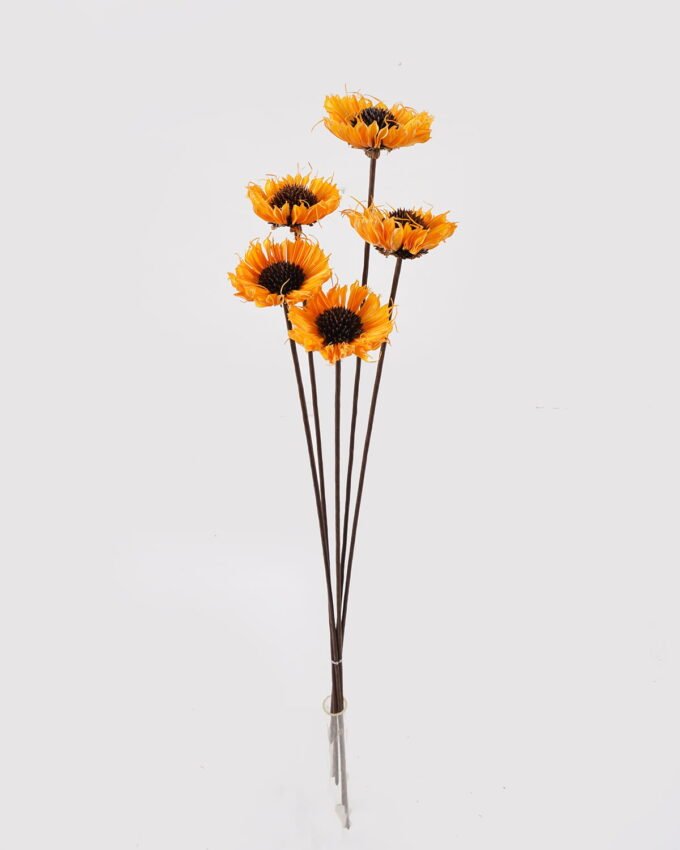 Dried Flowers 52cm Dried flower bundle GS-56624142-B1 2025Jan YeahFlower is one of Chinese leading OEM manufacturers and exporters , supplying the silk flowers, wholesale artificial trees