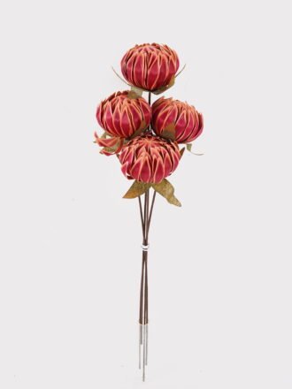 Dried Flowers 52cm Dried flower bush GS-56624146 2025Jan 3,000+ sqm showroom with thousands of artificial flowers, plants & trees ready for global sourcing.