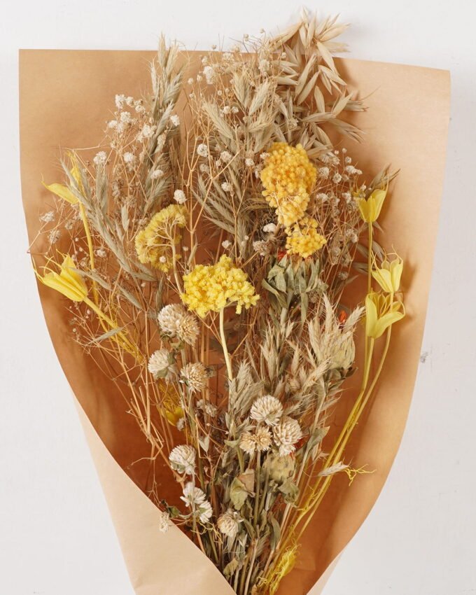 Dried Flowers 55cm Dried flower bundle GS-56624086 2025Jan YeahFlower is one of Chinese leading OEM manufacturers and exporters , supplying the silk flowers, wholesale artificial trees