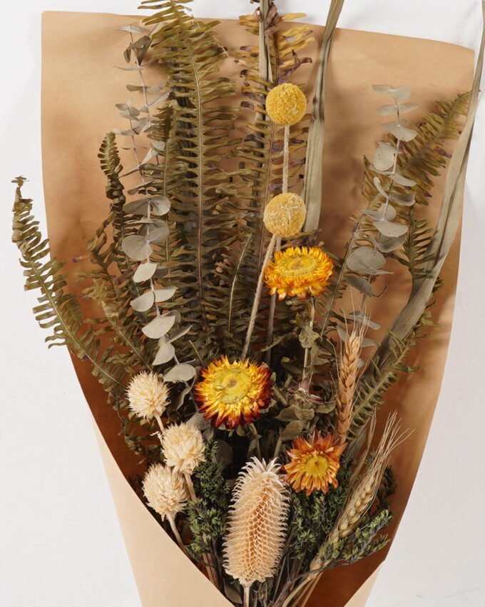 Dried Flowers 55cm Dried flower bundle GS-56624088 2025Jan YeahFlower is one of Chinese leading OEM manufacturers and exporters , supplying the silk flowers, wholesale artificial trees