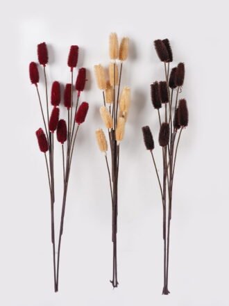 Dried Flowers 80cm Dipsacus sativus single stem GS-56624110-R1 2025Jan 3,000+ sqm showroom with thousands of artificial flowers, plants & trees ready for global sourcing.