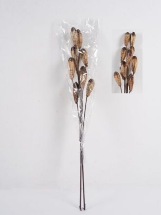 Dried Flowers 70cm Apple leaf single stem GS-56624112 2025Jan 3,000+ sqm showroom with thousands of artificial flowers, plants & trees ready for global sourcing.