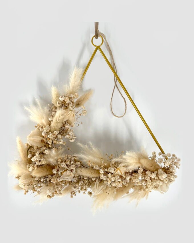 Dried Flowers 4*29cm Dried flower wreath GS-56624089 2025Jan 3,000+ sqm showroom with thousands of artificial flowers, plants & trees ready for global sourcing.