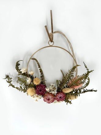 Dried Flowers 4*29cm Dried flower wreath GS-56624089 2025Jan 3,000+ sqm showroom with thousands of artificial flowers, plants & trees ready for global sourcing.