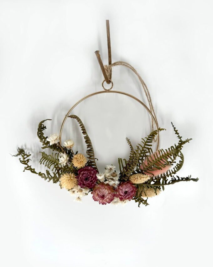 Dried Flowers 4*26cm Dried flower wreath GS-56624091 2025Jan YeahFlower is one of Chinese leading OEM manufacturers and exporters , supplying the silk flowers, wholesale artificial trees