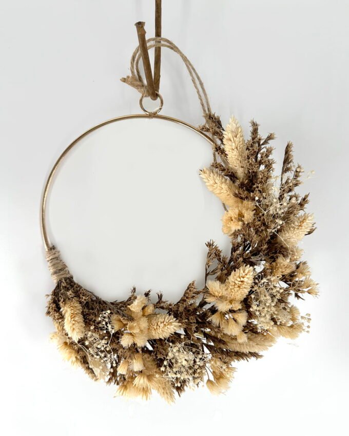 Dried Flowers 4*26cm Dried flower wreath GS-56624091 2025Jan YeahFlower is one of Chinese leading OEM manufacturers and exporters , supplying the silk flowers, wholesale artificial trees