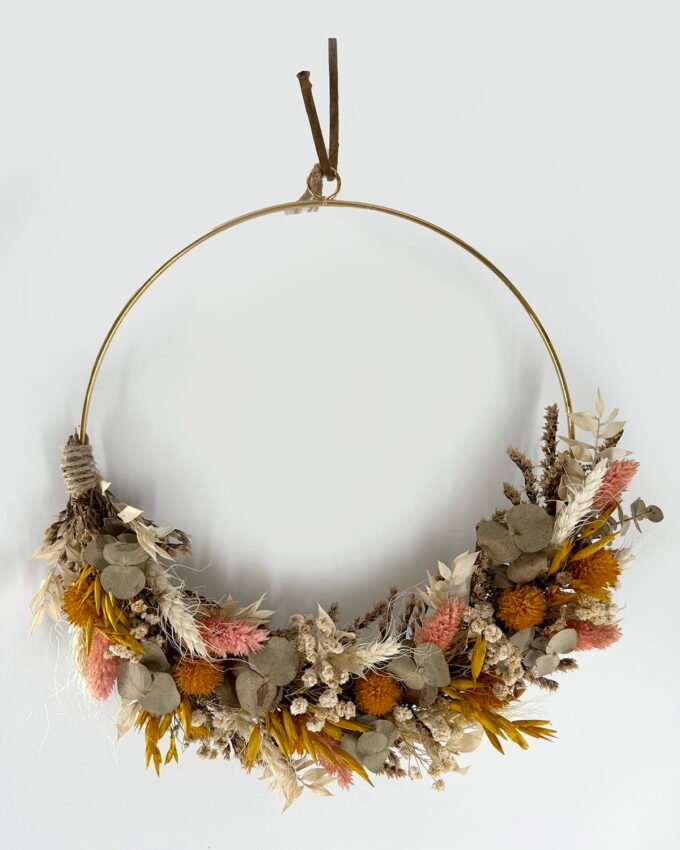 Dried Flowers 5*32cm Dried flower wreath GS-56624100 2025Jan YeahFlower is one of Chinese leading OEM manufacturers and exporters , supplying the silk flowers, wholesale artificial trees