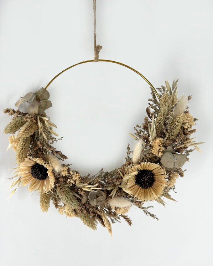 Dried Flowers 5*25cm Dried flower wreath GS-56624102 2025Jan YeahFlower is one of Chinese leading OEM manufacturers and exporters , supplying the silk flowers, wholesale artificial trees