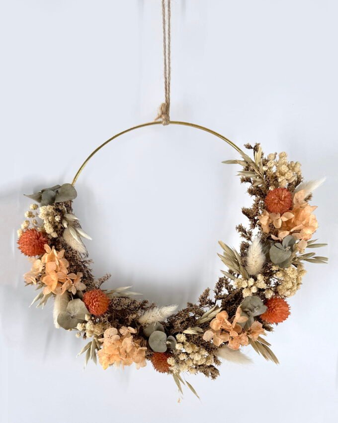 Dried Flowers 5*25cm Dried flower wreath GS-56624102 2025Jan YeahFlower is one of Chinese leading OEM manufacturers and exporters , supplying the silk flowers, wholesale artificial trees