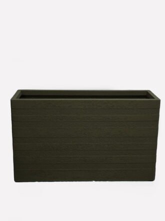 Fiberglass Indoor Outdoor Elegant Planter 100X30X30cm FRIP pot GS-76924011 2025Feb 3,000+ sqm showroom with thousands of artificial flowers, plants & trees ready for global sourcing.