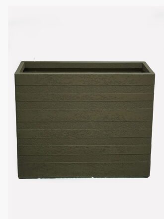 Fiberglass Indoor Outdoor Elegant Planter 100X30X60cm FRIP pot GS-76924010 2025Feb 3,000+ sqm showroom with thousands of artificial flowers, plants & trees ready for global sourcing.