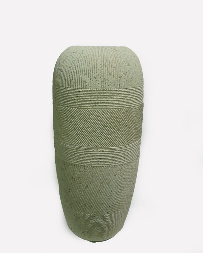 Fiberglass Indoor Outdoor Elegant Planter 50X50X105cm FRIP pot GS-76924012 2025Feb YeahFlower is one of Chinese leading OEM manufacturers and exporters , supplying the silk flowers, wholesale artificial trees