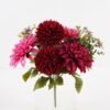 Artificial Flower 35*35*42cm Dahlia *9 bush GS-38024005-R1 2024Dec YeahFlower is one of Chinese leading OEM manufacturers and exporters , supplying the silk flowers, wholesale artificial trees