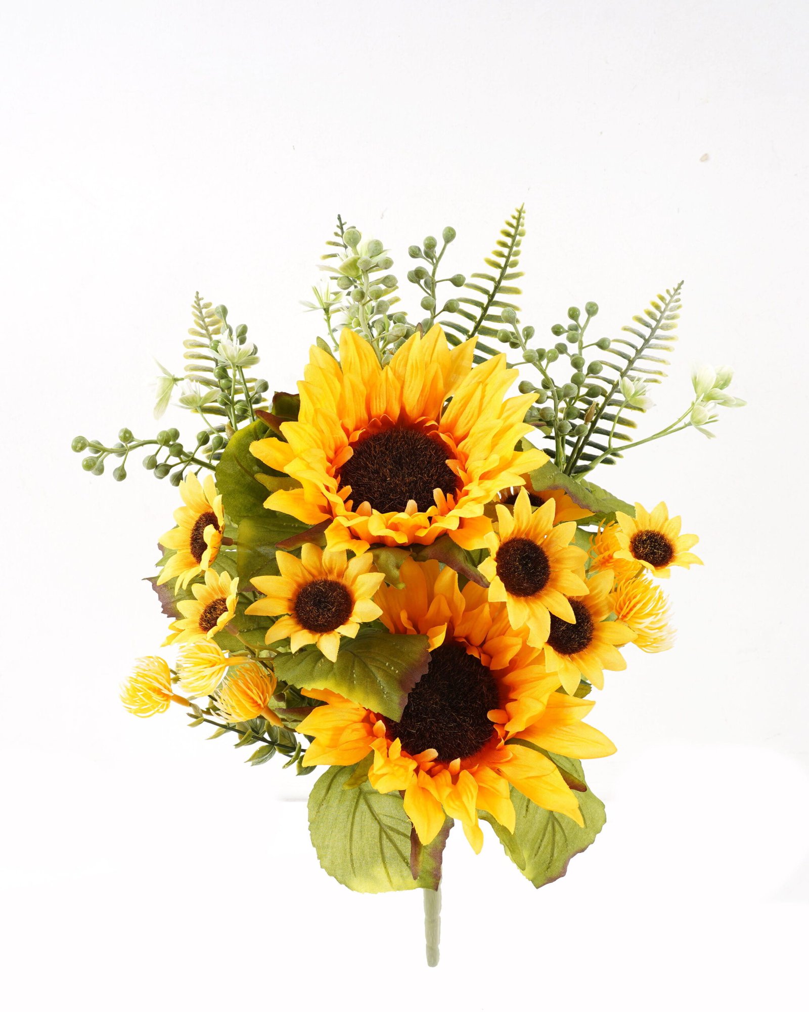 Artificial Flower 30*30*45cm Sunflower *9 bush GS-61524061 2025Jan YeahFlower is one of Chinese leading OEM manufacturers and exporters , supplying the silk flowers, wholesale artificial trees