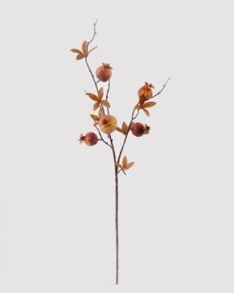 Artificial Branch fruit 75cm Pomegranate *5 single stem GS-77625005DUP-O1 2025Apr YeahFlower is one of Chinese leading OEM manufacturers and exporters , supplying the silk flowers, wholesale artificial trees