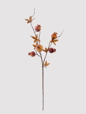 Artificial Branch fruit 75cm Pomegranate *5 single stem GS-77625005DUP 2025Apr 3,000+ sqm showroom with thousands of artificial flowers, plants & trees ready for global sourcing.