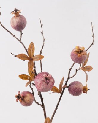 Artificial Branch fruit 75cm Pomegranate *5 single stem GS-77625005DUP-Z1 2025Apr YeahFlower is one of Chinese leading OEM manufacturers and exporters , supplying the silk flowers, wholesale artificial trees
