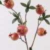 Artificial Branch fruit 78cm Pomegranate *5 single stem GS-77625009DUP 2025Apr YeahFlower is one of Chinese leading OEM manufacturers and exporters , supplying the silk flowers, wholesale artificial trees