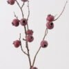 Artificial Branch fruit 80cm Hawthorn *11 single stem GS-77625011DUP 2025Apr YeahFlower is one of Chinese leading OEM manufacturers and exporters , supplying the silk flowers, wholesale artificial trees