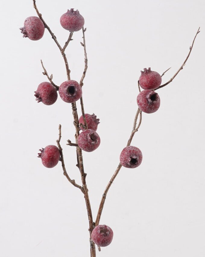 Artificial Branch fruit 80cm Hawthorn *11 single stem GS-77625011DUP 2025Apr YeahFlower is one of Chinese leading OEM manufacturers and exporters , supplying the silk flowers, wholesale artificial trees