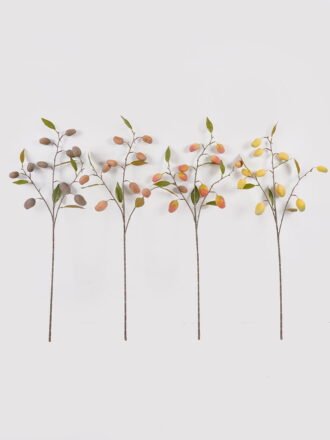 Artificial Branch fruit 75cm Pomegranate *5 single stem GS-77625005DUP-Z1 2025Apr 3,000+ sqm showroom with thousands of artificial flowers, plants & trees ready for global sourcing.