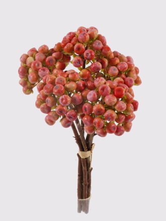 Artificial Branch fruit 15*15*29cm Apple *5 bush GS-57724002-W1 2025Mar 3,000+ sqm showroom with thousands of artificial flowers, plants & trees ready for global sourcing.