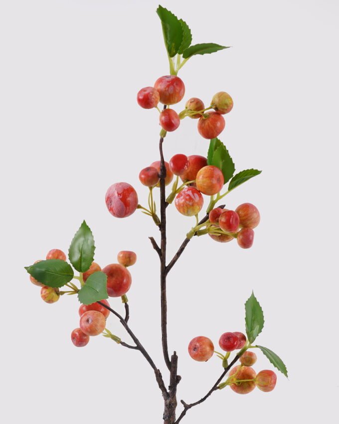 Artificial Branch fruit 13*13*58cm Apple single stem/4 lvs GS-57724010 2025Mar YeahFlower is one of Chinese leading OEM manufacturers and exporters , supplying the silk flowers, wholesale artificial trees