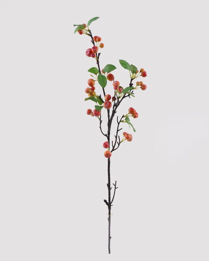 Artificial Branch fruit 13*13*80cm Apple single stem/6 lvs GS-57724006-O1 2025Mar YeahFlower is one of Chinese leading OEM manufacturers and exporters , supplying the silk flowers, wholesale artificial trees