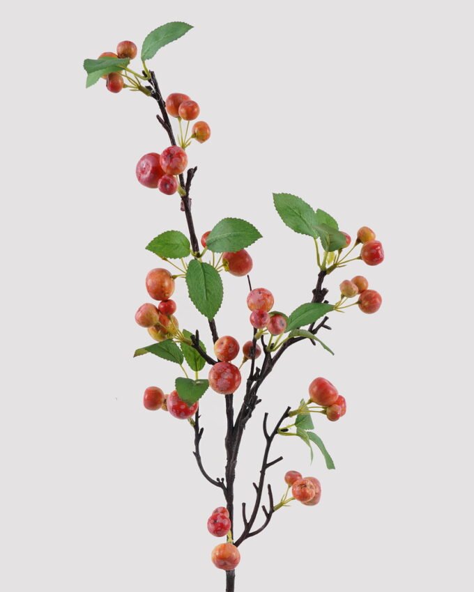 Artificial Branch fruit 13*13*80cm Apple single stem/6 lvs GS-57724006 2025Mar YeahFlower is one of Chinese leading OEM manufacturers and exporters , supplying the silk flowers, wholesale artificial trees