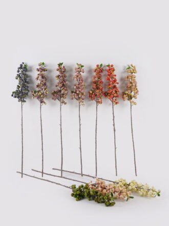 Artificial Branch fruit 13*13*93cm Apple single stem GS-57724008-G1 2025Mar 3,000+ sqm showroom with thousands of artificial flowers, plants & trees ready for global sourcing.