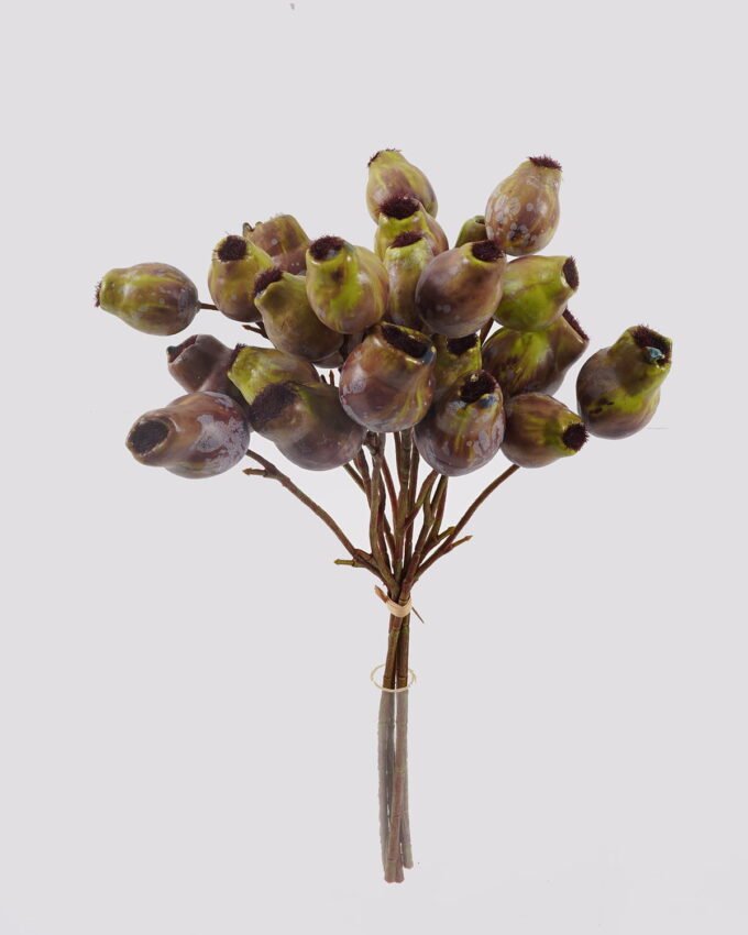 Artificial Branch fruit 18*18*35cm Eucalyptus fruit *5 bush GS-57724003-Z1 2025Mar YeahFlower is one of Chinese leading OEM manufacturers and exporters , supplying the silk flowers, wholesale artificial trees