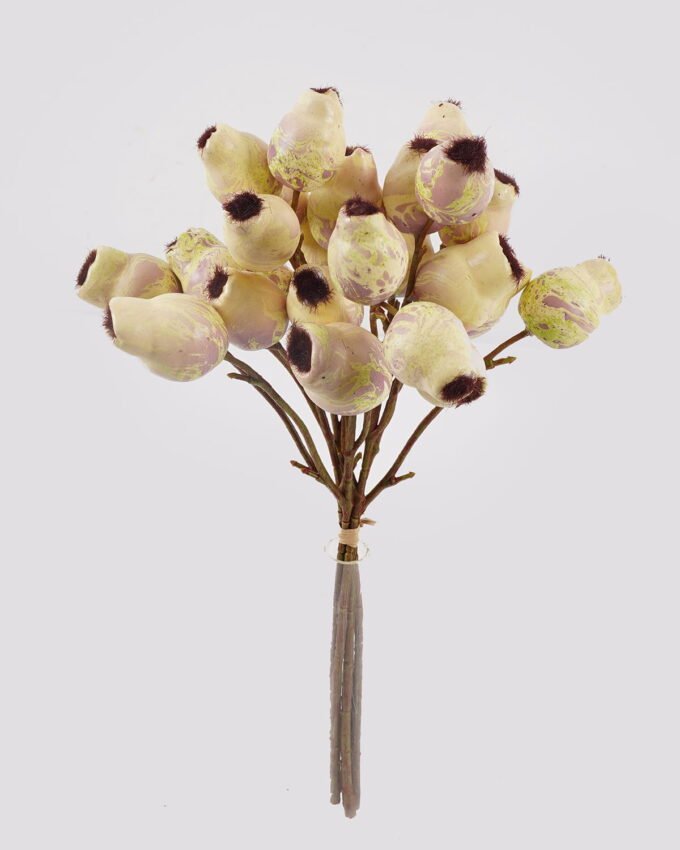 Artificial Branch fruit 18*18*35cm Eucalyptus fruit *5 bush GS-57724003 2025Mar YeahFlower is one of Chinese leading OEM manufacturers and exporters , supplying the silk flowers, wholesale artificial trees