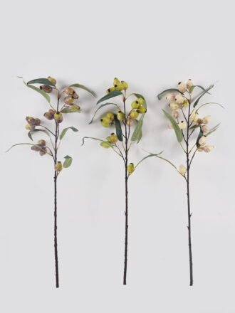 Artificial Branch fruit 13*13*58cm Apple single stem/4 lvs GS-57724010-P2 2025Mar 3,000+ sqm showroom with thousands of artificial flowers, plants & trees ready for global sourcing.