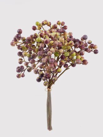Artificial Branch fruit 16*16*34cm Fruit *5 bush GS-57724001-Z1 2025Mar 3,000+ sqm showroom with thousands of artificial flowers, plants & trees ready for global sourcing.