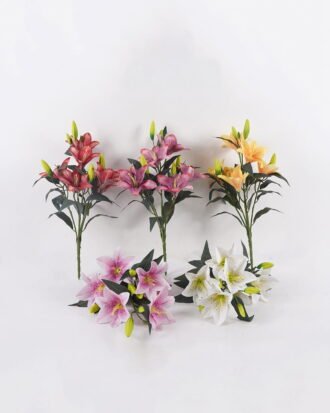 Artificial Flower 28*28**65cm Lilies *5 bush GS-64725005DUP 2025Mar YeahFlower is one of Chinese leading OEM manufacturers and exporters , supplying the silk flowers, wholesale artificial trees Artificial Flower 28*28**65cm Lilies *5 bush GS-64725005DUP 2025Mar YeahFlower is one of Chinese leading OEM manufacturers and exporters , supplying the silk flowers, wholesale artificial trees
