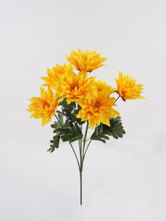 Artificial Flower 51cm Flame chrysanthemum *12 bush GS-58225002DUP 2025Mar 3,000+ sqm showroom with thousands of artificial flowers, plants & trees ready for global sourcing.