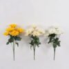 Artificial Flower 54cm Bellis perennis *7 bush GS-58225001DUP 2025Mar YeahFlower is one of Chinese leading OEM manufacturers and exporters , supplying the silk flowers, wholesale artificial trees
