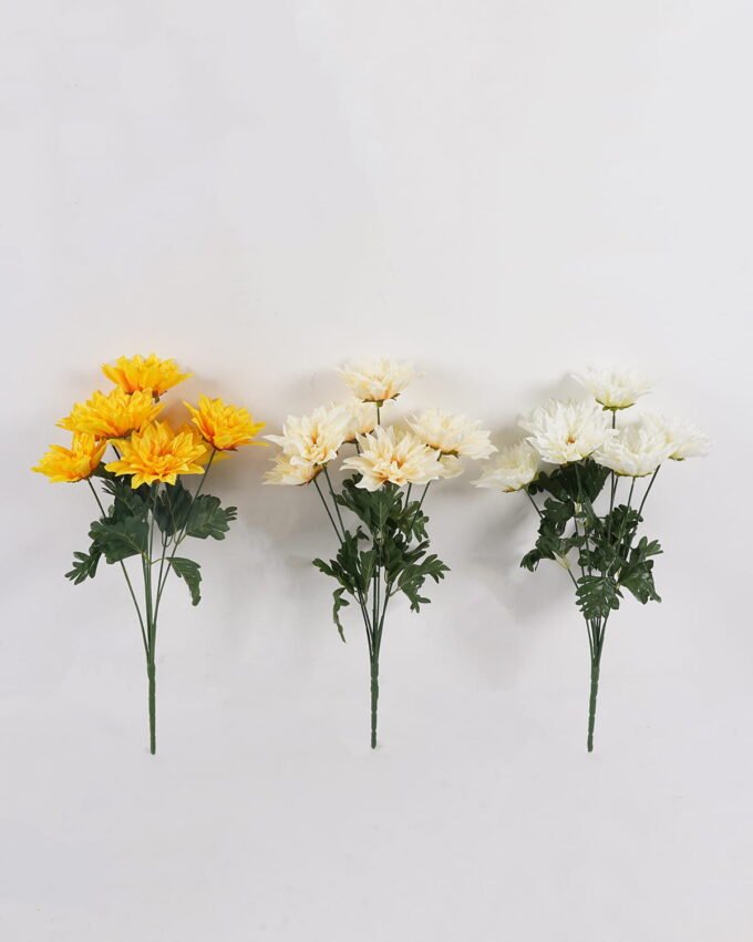 Artificial Flower 54cm Bellis perennis *7 bush GS-58225001DUP 2025Mar YeahFlower is one of Chinese leading OEM manufacturers and exporters , supplying the silk flowers, wholesale artificial trees