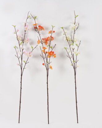 Artificial Flower Apple blossom *4 spray GS-00525002DUP 2025Mar YeahFlower is one of Chinese leading OEM manufacturers and exporters , supplying the silk flowers, wholesale artificial trees