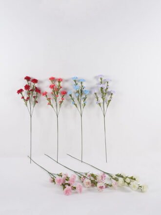Artificial Flower 20*20*81cm Carnation *15 single stem GS-77524008-W1 2025Apr 3,000+ sqm showroom with thousands of artificial flowers, plants & trees ready for global sourcing.
